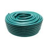 Furtun de gradina PVC verde 3/4 inch, 19 mm, 50 m, cu insertie textila