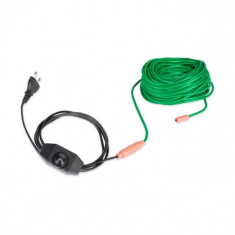 Waldbeck Greenwire Select 20, cablu de incalzire a plantelor, 20 m, cu termostat, IP68 foto