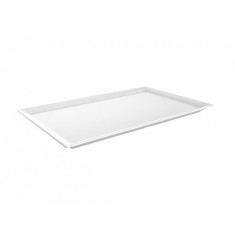 Platou GN 1/1 din melamina alba, 53x32.5x2.7 cm