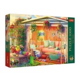 Cumpara ieftin Puzzle Trefl Premium Plus Tea Time - Locul meu preferat, 1000 piese