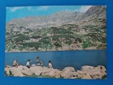 CPIB 23339 CARTE POSTALA - MUNTII RETEZAT. LACUL BUCURA, CIRCULATA, 1974, STAMPILE, TIMBRU