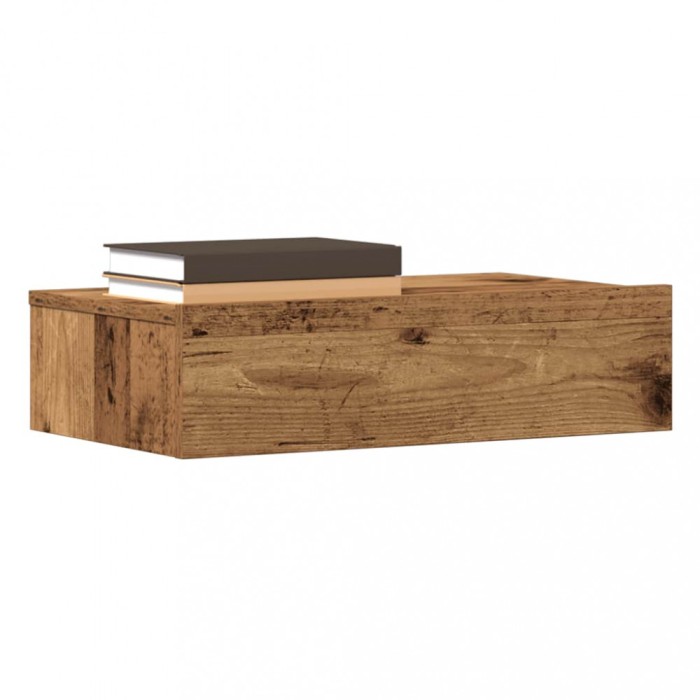 vidaXL Noptiera Lemn Vechi 60x35 cm Lemn prelucrat 3329159