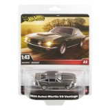 HOT WHEELS PREMIUM REAL RIDERS MASINUTA METALICA ASTON MARTIN V8 VANTAGE 1985 SCARA 1 LA 43 SuperHeroes ToysZone