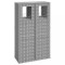 Gossi stalpi tip cos gabion, 2 buc., 50x50x180 cm, fier
