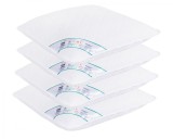 Cumpara ieftin Set 4 perne matlasate microfibra HypoallergenicMed Somnart, lavabile la 95 C, 70 X 70