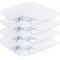 Set 4 perne matlasate microfibra HypoallergenicMed Somnart, lavabile la 95 C, 70 X 70