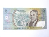 Samoa 2 Tala 1990 UNC,bancnota din imagini la cel mai mic pret