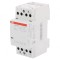 Contactor 4-polar 25A 12V NO