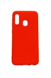 Husa telefon compatibila cu Samsung Galaxy Galaxy A20e, Rosu, Cu interior de catifea, 184HT, Silicon, Carcasa