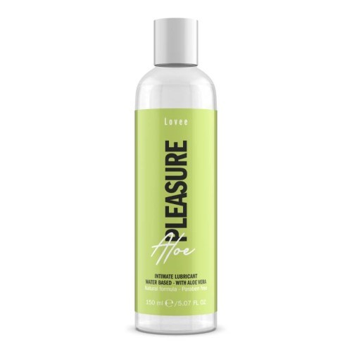 Lubrifianti - Lovee Placere cu Aloe 150 ml Lubrifiant Intim pe Baza de Apa cu Aloe Vera Formula Naturala Fara Parabeni