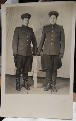 Fotografie, doi militari, 1950 foto