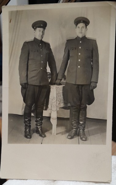 Fotografie, doi militari, 1950