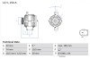 BOSCH 0 986 082 580 Generator / Alternator