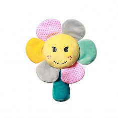 Jucarie din plus zornaitoare BabyOno Rainbow Flower 609-F, Multicolor foto