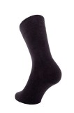 Șosete bumbac cu talpă flaușată, Esli Perfect 000, Negru, 29 (44-45)