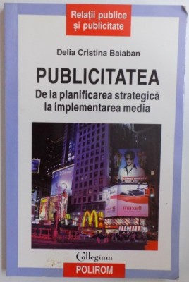 Delia Cristina Balaban - Publicitatea. foto