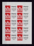 Cumpara ieftin ✅(V 15) Germania &#039;81,bloc/viniete oficiale Expo.Fila. Frankfurt,Aliati 1948,MNH