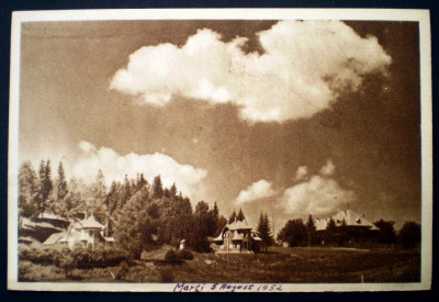 P.217 ROMANIA RPR CP BRASOV POIANA STALIN 1952 foto