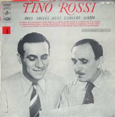 Disc vinil, LP. Mes Succes Avec Vincent Scotto-TINO ROSSI-242473 foto