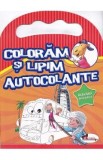 Coloram si lipim autocolante. Activitati distractive
