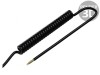 Cablu spiralat neecranat PUR negru 1,5m-6m 300V 7x0,35mm2