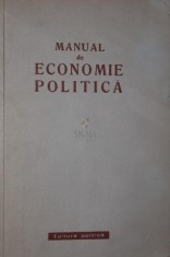 MANUAL DE ECONOMIE POLITICA foto