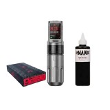 Kit Tatuaj, POSEIDON S-Luxe, Grey, Stroke 4.2mm, Pachet Complet