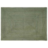 vidaXL Covoare de zonă Dreptunghiular Verde măsliniu 240 x 340 cm Iută 42010464