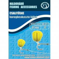 Haldorado - Tepuse momeala cu inel de silicon 7 mm 12buc/plic