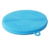 Buretele silicon multifunctional pentru pensule,make up,spalator vase - Albastru deschis, Dactylion