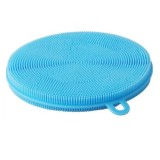 Cumpara ieftin Buretele silicon multifunctional pentru pensule,make up,spalator vase - Albastru deschis, Dactylion