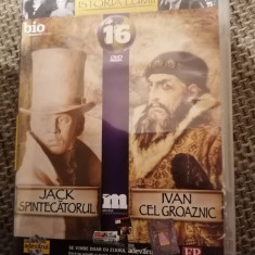 DVD PERSONALITATI CARE AU MARCAT ISTORIA LUMII JACK SPINTECATORUL-IVAN