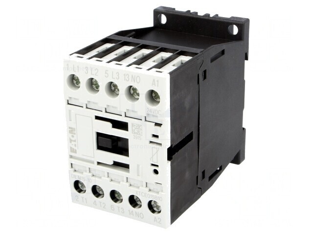 Contactor 3P NO 24VDC 15A 690V