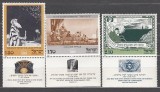 Israel 1977 - Picturi de Ephraim Moses Lilien, arta, serie neuzata cu tabs
