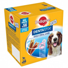 Pedigree Denta Stix- batoane pentru câini, mediu - 56 bucăți / 1140 g
