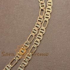 Lant unisex placat cu aur , model nou 3 cu 1, zale deosebite