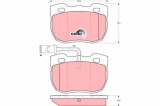 TRW GDB1093 COTEC set placute frana,frana disc