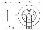 Disc frana AUDI A6 Allroad (4FH, C6) (2006 - 2011) BOSCH 0 986 479 458