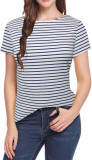 Oco Femei &#039;80 Off Shoulder Topuri M&acirc;necă scurtă Casual Loose Fit Bluză tricou, Oem