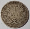 Germania, 1 Mark 1881 J, Argint., Europa