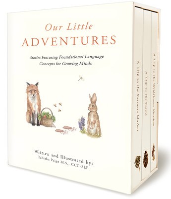 Our Little Adventure Series: A Modern Heirloom Books Set Featuring First Words and Language Development foto