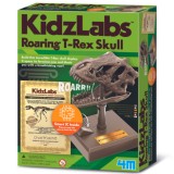 Cumpara ieftin Jucarie interactiva 4M, Craniu de T-Rex cu sunete, KidzLabs