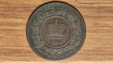 Canada provincii Nova Scotia - raritate - moneda colectie 1 cent 1864 Victoria