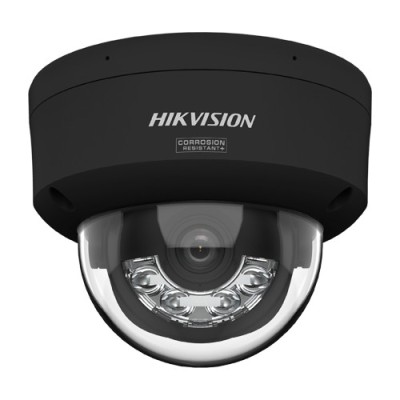 Camera IP 4MP, lentila 2.8mm, IR 30m, WL 30m ColorVu3, 2xMic, Alarma, IK10, NEAGRA - HIKVISION DS-2CD2147G3-LIS2UY-2.8mm-BLACK SafetyGuard Surveillanc foto