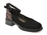 Cumpara ieftin Pantofi FLAVIA PASSINI negri, 1272G12, din piele intoarsa