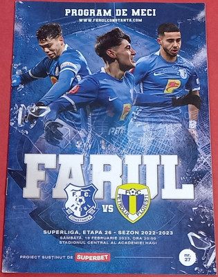 Program meci fotbal FARUL CONSTANTA - PETROLUL PLOIESTI (18.02.2023) foto