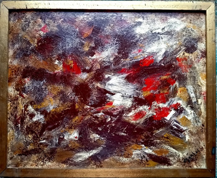 Abstract - semnat Bogart &#039;65