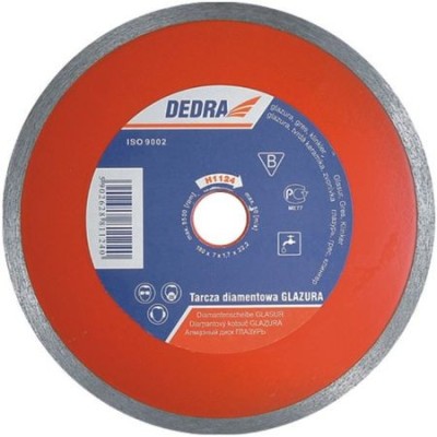 Disc diamantat pentru ceramica, gresie , marmura, 200 x 25.4mm, grosime 1.9mm, Dedra foto