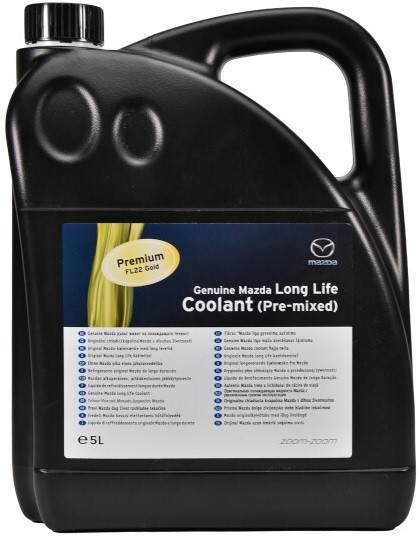 Antigel Preparat Oe Mazda Long Life Coolant FL22 Gold Pre-Mixed -44&deg;C Verde 5L C122CL005A4X