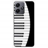 Husa compatibila cu Xiaomi Redmi 12 5G Silicon Gel Tpu Model Piano Keys